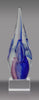 Blue & Violet Art Glass Award 10.5