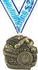 Swimming Sculpted 3D Medal [M25G-SW]
