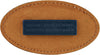 Leatherette Oval Badge - Pink [BJ100-8]