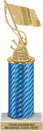 10-12 Inch Traditional Trophies on Marble Bases
