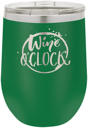 Polar Camel Vacuum Insulated Stemless Wine Glass - Green [SWGJ8-GRN]