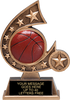 Basketball Comet Resin Trophies [RCOM5-BK]