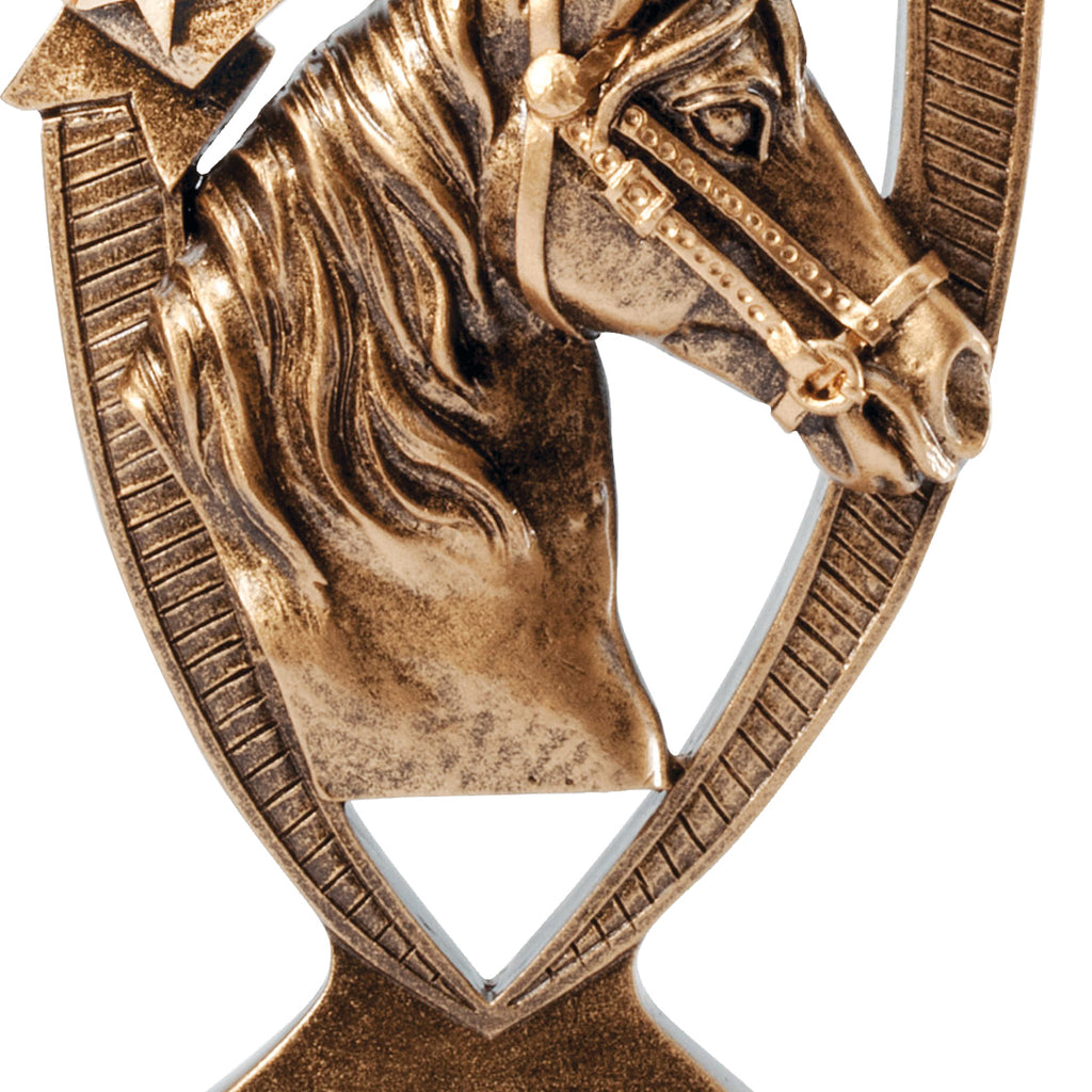 Horse Banner Resin Trophies