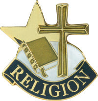Scholastic Star Pins- Religion [PB123]