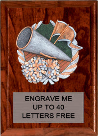 5"x7" Cheer Millennium Plaque [PMC57-CH]