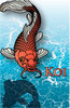 Koi Plaque Insert [BBP-2196]
