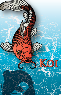 Koi Plaque Insert [BBP-2196]