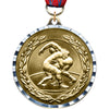 2.75 inch Wrestling Diecast Medal with Diamond Cut Border [MM275DC-WS]