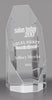 Optical Crystal Octagon Tower Award- 5 inch [COT5]