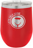 Polar Camel Vacuum Insulated Stemless Wine Glass - Red [SWGJ8-RED]