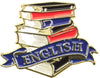 English Academic Lapel Torch Pin [LPSE211]