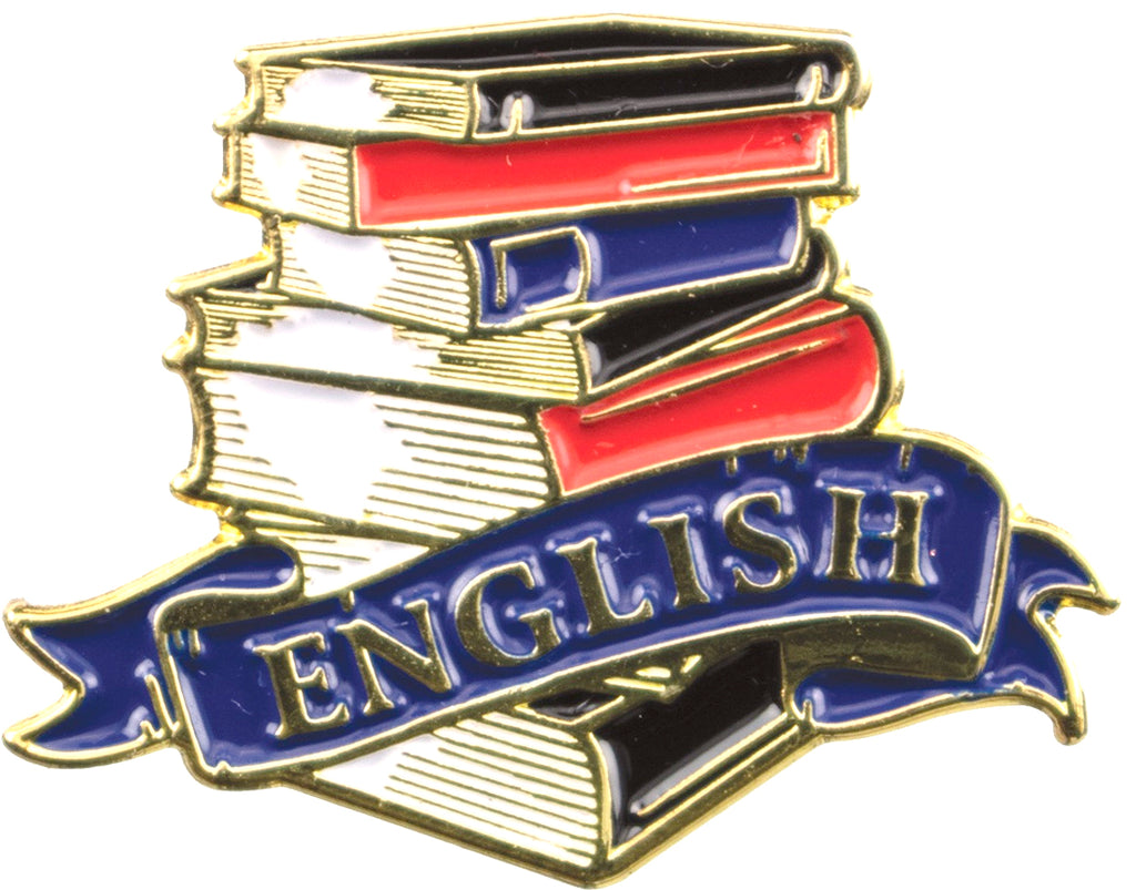 English Academic Lapel Torch Pin [LPSE211]