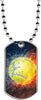 Tennis Dog Tags [DTLAM2-TN]
