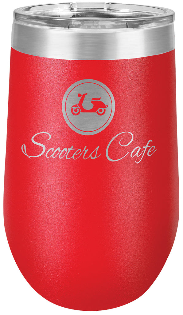 Polar Camel 16 oz Vacuum Insulated Stemless Tumbler - Red [SWGJ8XL-RED]