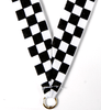 7/8 x 30 in. Checkered Neck Ribbon [NKRB-1057]