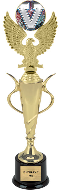 Gold Plastic Cup with Insert Holder [TCPF13i]