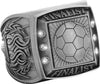 Finalist Championship Ring with Activity Insert-Soccer Silver [RGSJ-S-FIN-SC]