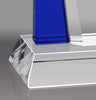 Bethesda Optical Crystal Award - Blue 7 inch [CPBETH7-BLU]