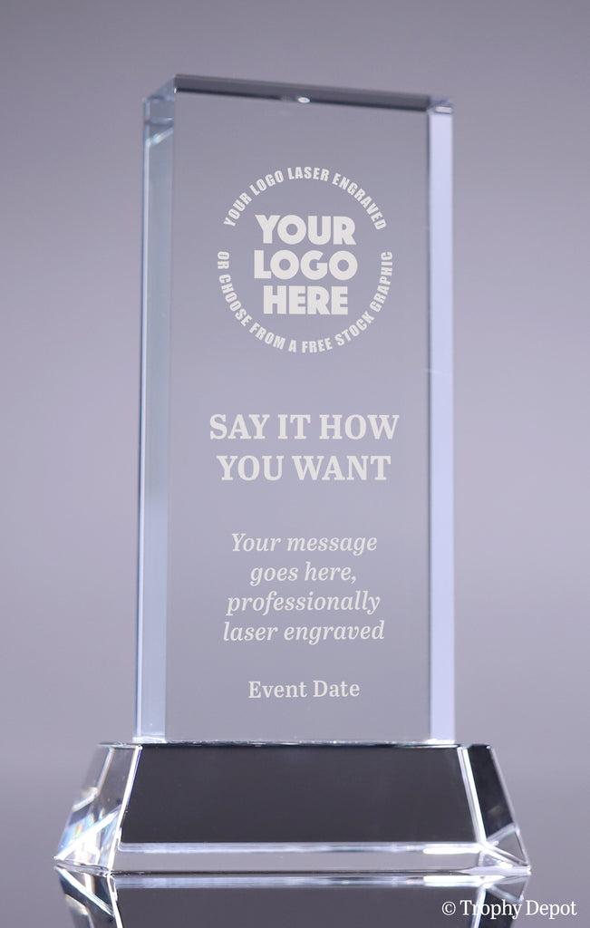 Optical Crystal Mini Award - 5 inch [CM238]