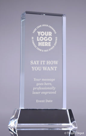 Optical Crystal Mini Award - 5 inch [CM238]