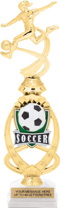 Soccer Meridian Sport Riser Trophy [TMMSR14-SC]