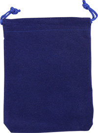 Blue Velvet Gift Pouch - Large [BVP4X55]