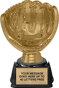 Softball Glove Ball Holder on Synthetic Base [TRD-SB]