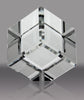 Crystal Beveled Diamond Cube Award - 2.5 inch [CBDCUB2]