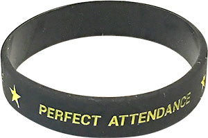 Perfect Attendance Silicone Wrist Band [BJTB-KN-PA]