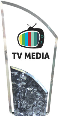 Custom Pearl Acrylic Flame - 9 x 4.375 inch [ARBPF-9-FC]