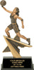 Basketball Female Star Power Resin Trophy - 7