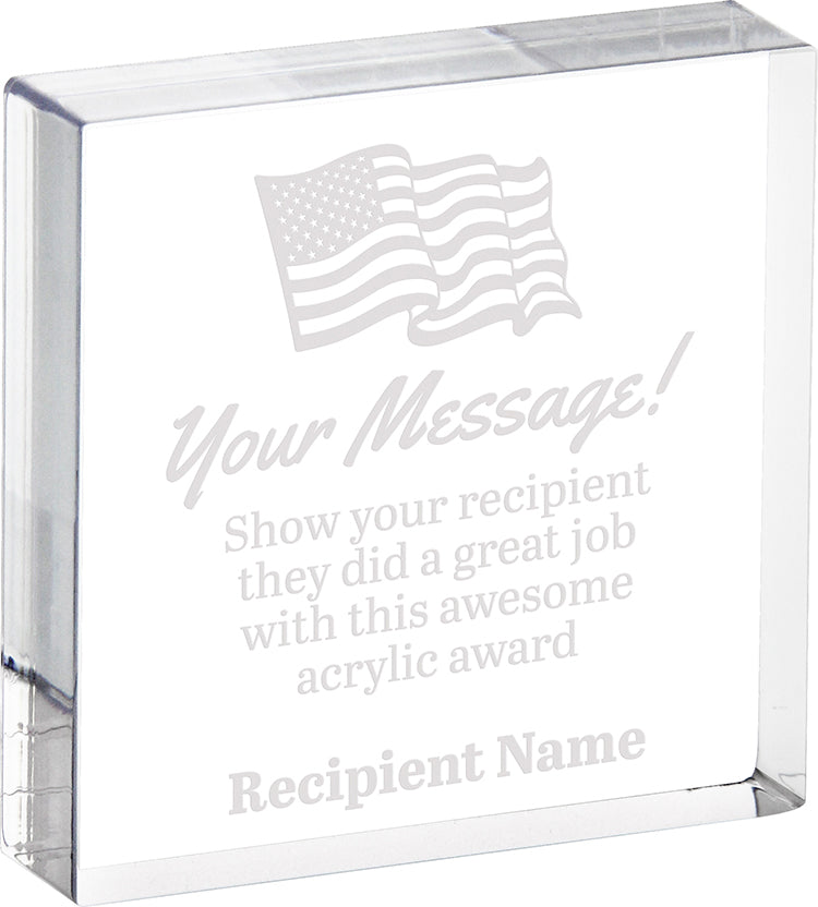 Acrylic Square- 4 inch [ASQR-4]
