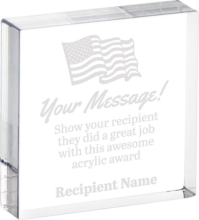 Acrylic Square- 4 inch [ASQR-4]