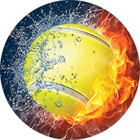 Tennis Fire & Water Insert [BTD-3161]