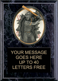 Baseball Sport Blasters Plaque [PSB57-BS]