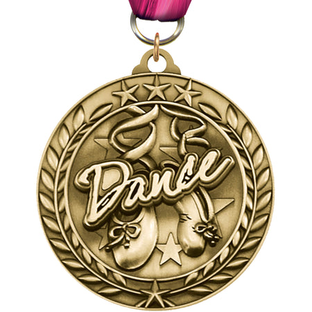 Dance 1.75 inch Dimensional Medal [MSW1-DC]