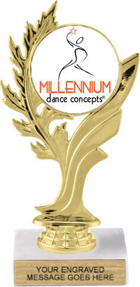 Golden Leaf Custom Insert Trophy [TXi-C51]