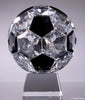 Faceted Crystal Soccer Ball Award - 7.5 inch [CJ11SC-7]