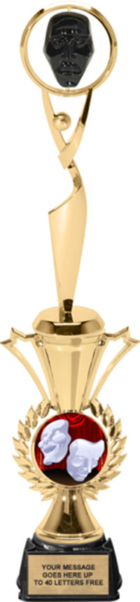 Drama Insert Holder Radiance Riser Trophy [TPWSBR-i-DR]