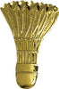 Badminton Birdie (Shuttlecock) Chenille Pin [PCH-91]