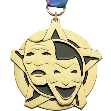2.25" Drama Dynastar Medal [MPDSTR-DR]