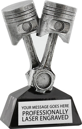 Piston Racing Resin Trophy - 7 inch [RJPSTN-7]