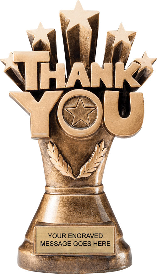 Thank You Resin Trophy [RTHYO]