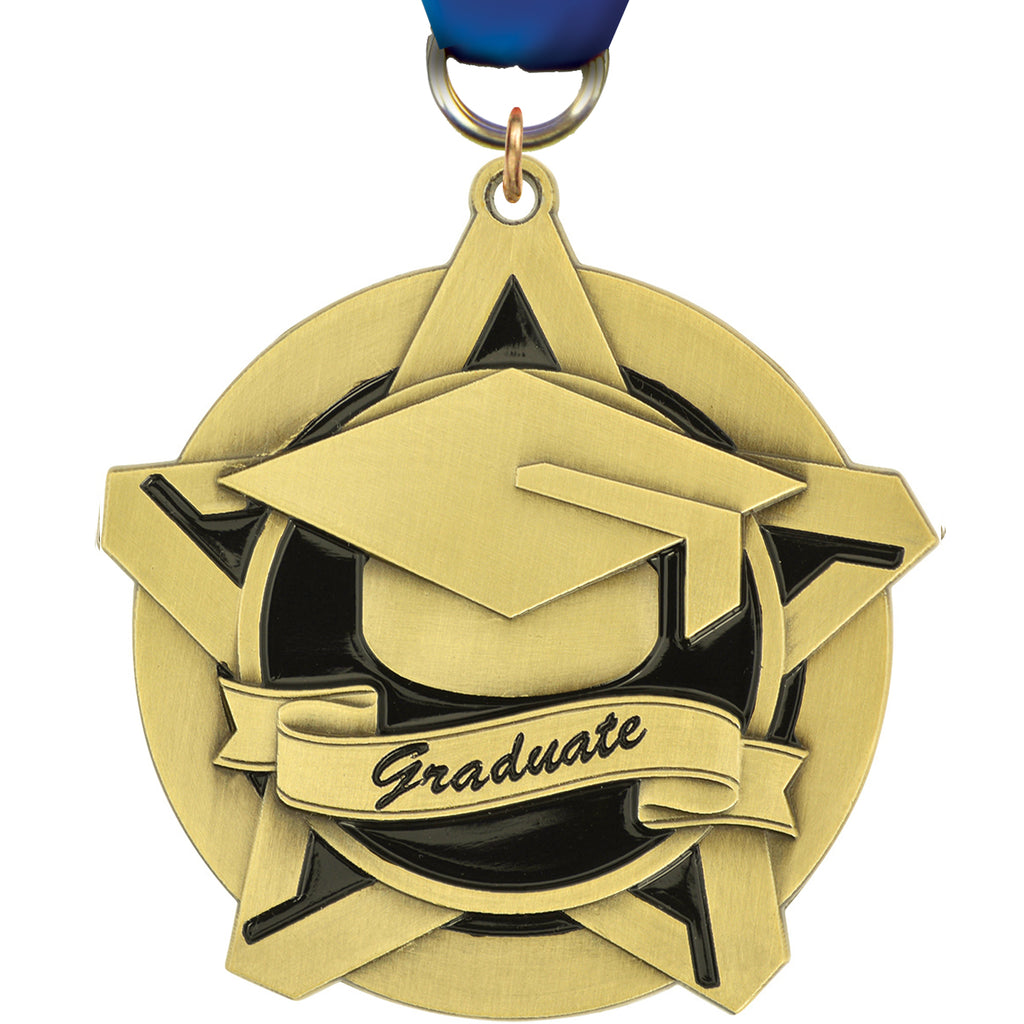 2.25" Graduate Dynastar Medal [MPDSTR-GD]