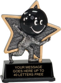 Bowling LittlePals Resin Trophy [RJLP5-BW]