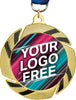 2.75 inch Two-Tone Custom Insert Medal [MXJ951]