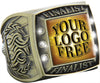 Custom Full Color Finalist Championship Ring- Gold [RXGSJ-G-FIN]