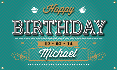 Occasion Vinyl Banner- Vintage [VB-OCC-VIN]