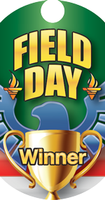 Field Day- Winner Eagle Dog Tag Insert [DT-1573]