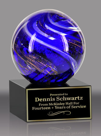 Globe Art Glass Award [AG21233]
